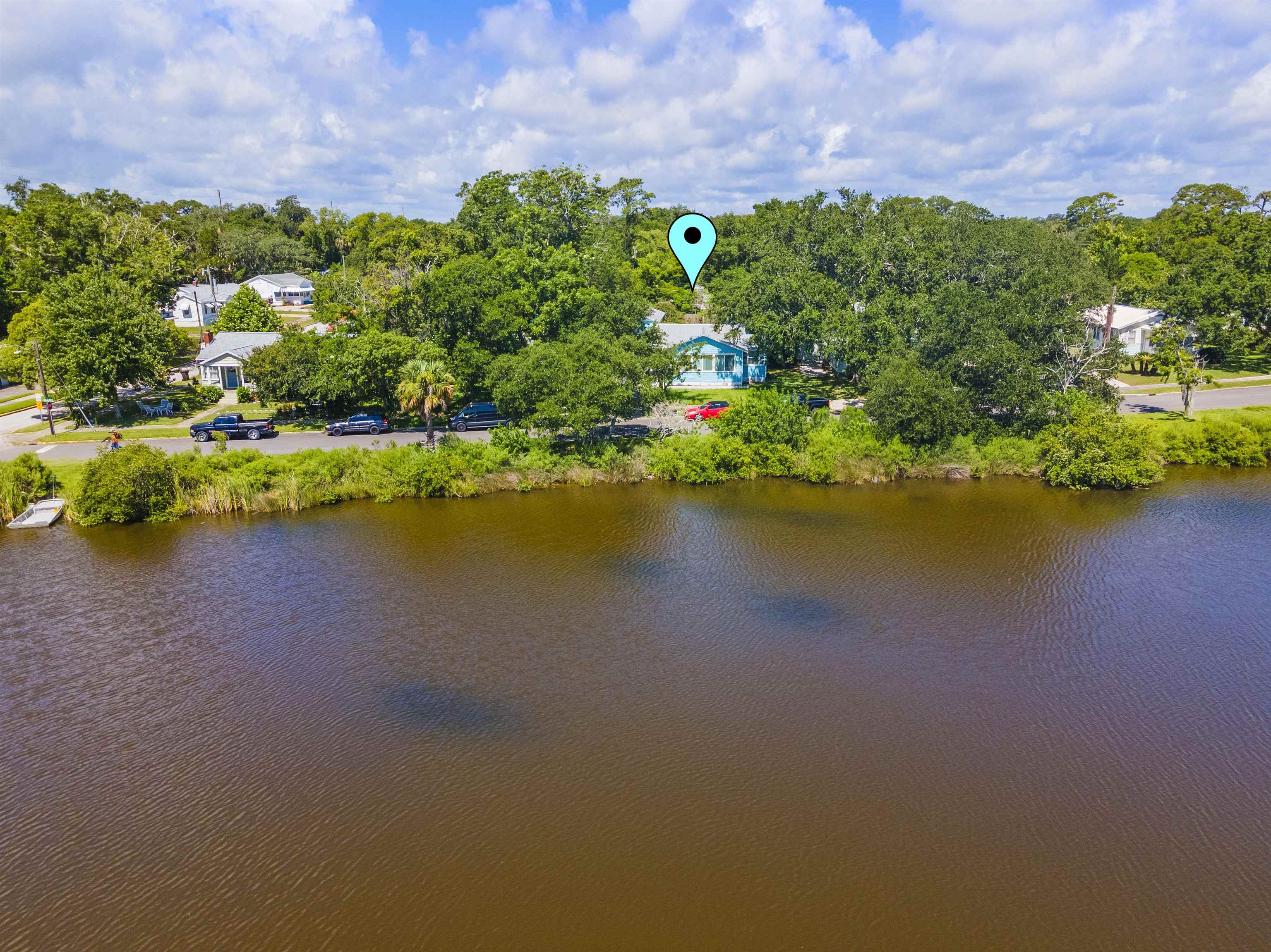 26 Rio Vista Drive St. Augustine, FL 32084 - Photo 13 of 91 a view of a lake with a big yard