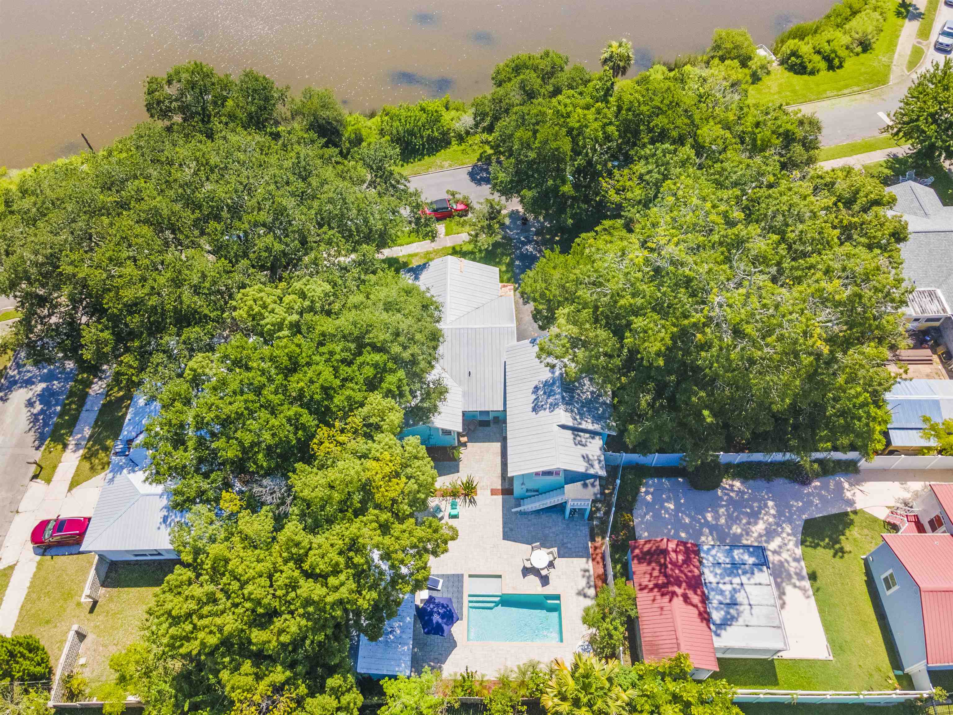 26 Rio Vista Drive St. Augustine, FL 32084 - Photo 87 of 91 an aerial view of a house