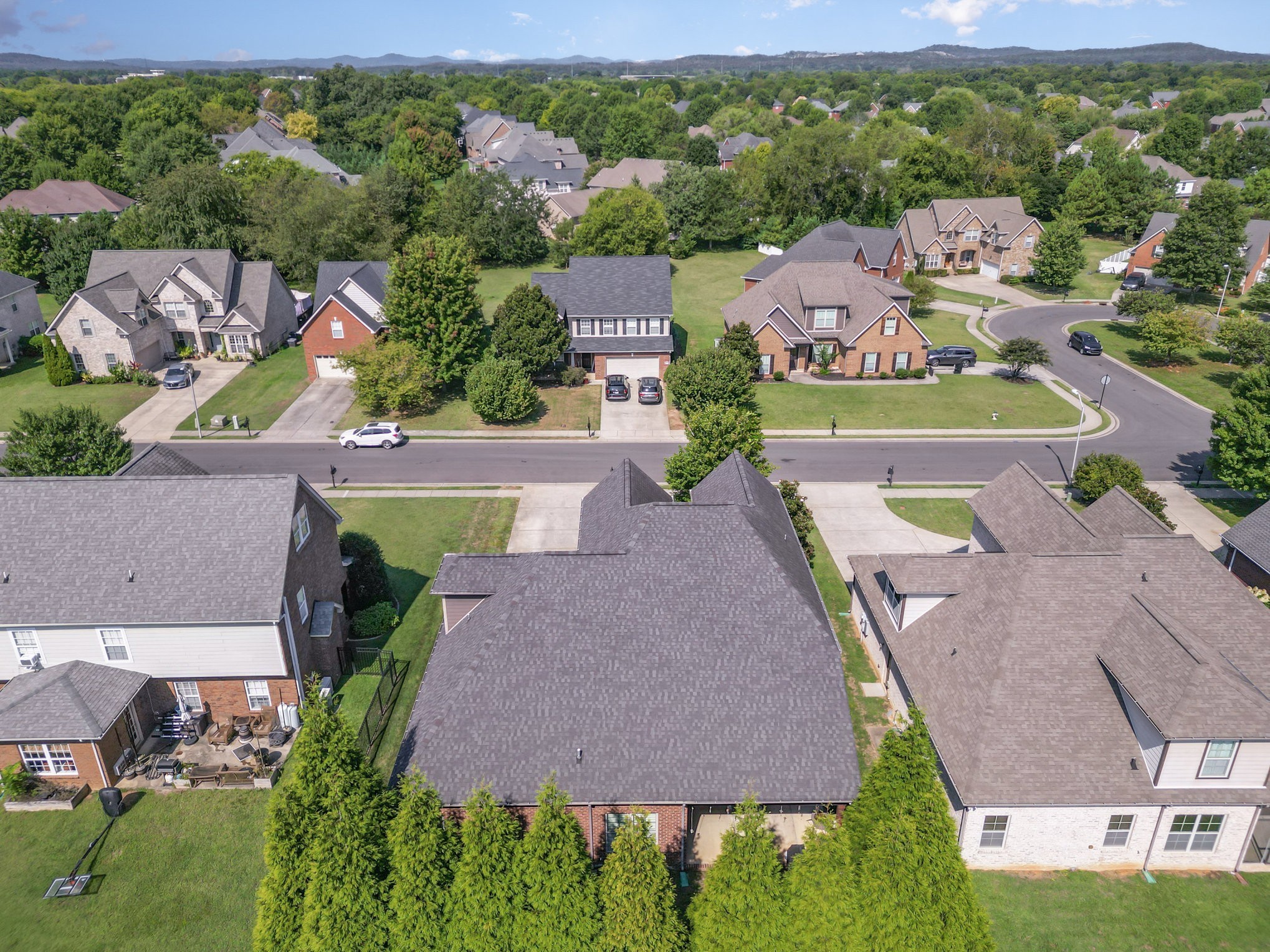 5227 Starnes Drive Murfreesboro, TN 37128 - Photo 27 of 27 an aerial view of a house with a garden