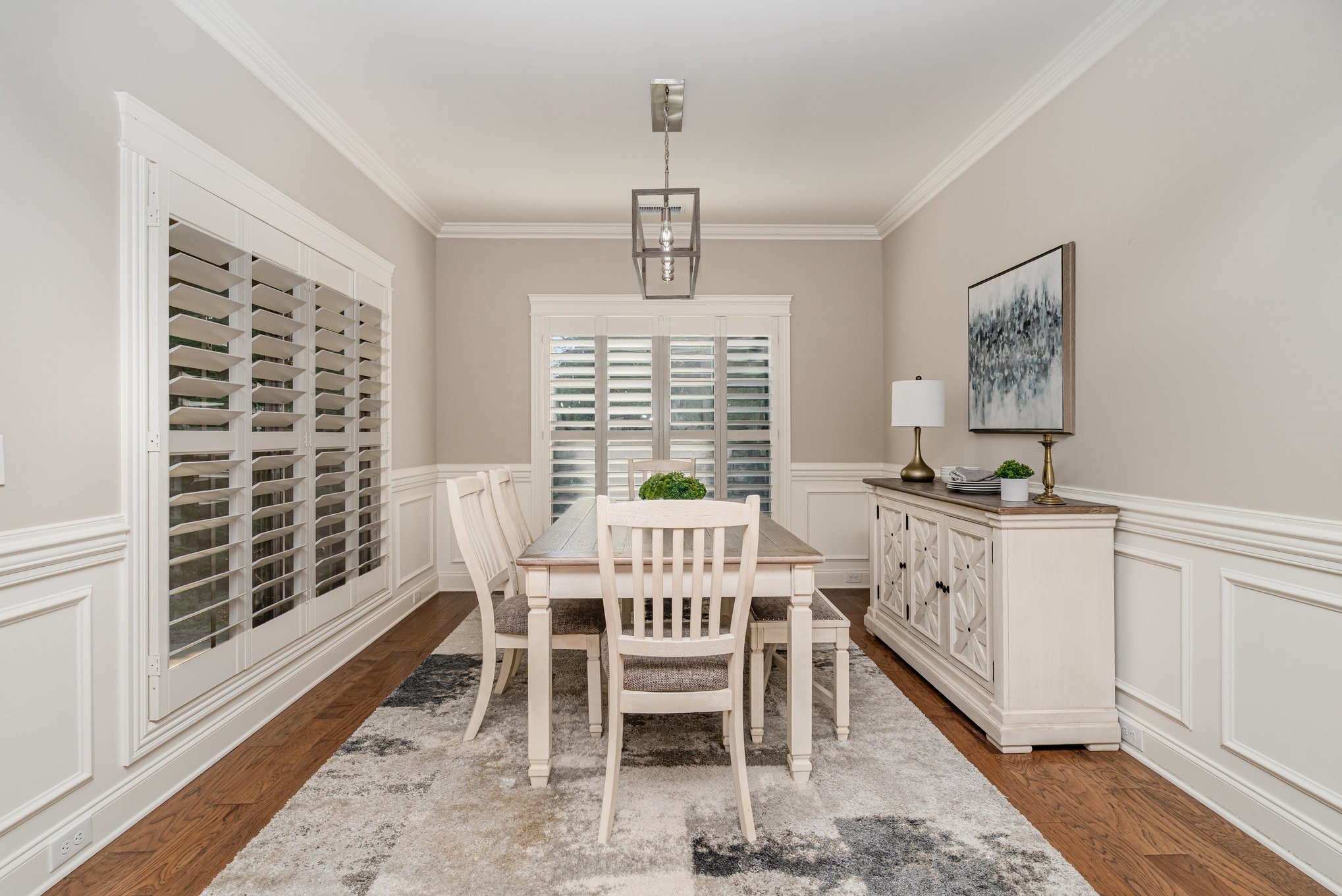 5227 Starnes Drive Murfreesboro, TN 37128 - Photo 8 of 29 a dining room with furniture window and wooden floor