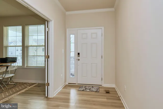 a living room with a couch and a table
