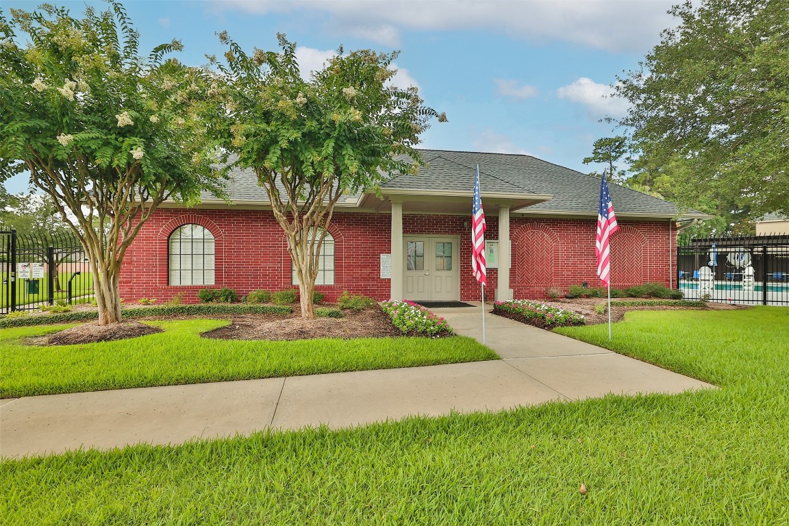 20735 Deauville Drive Spring, TX 77388 - Photo 29 of 33 The community clubhouse serves as a vibrant gathering spot, offering residents a welcoming space for social events and everyday relaxation.