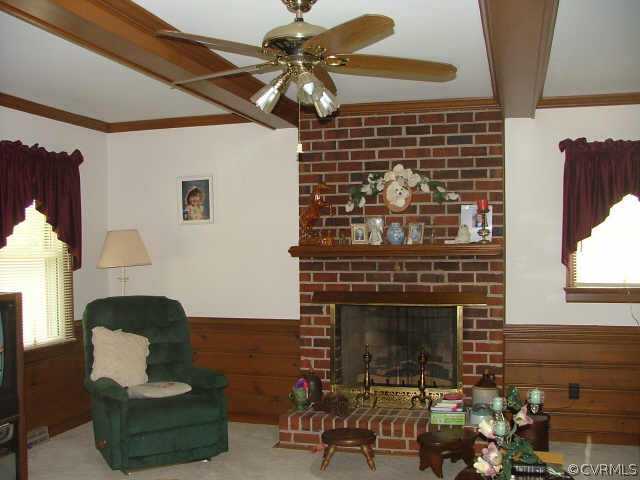 18012 Sandy Ford Road Petersburg, VA 23803 - Photo 3 of 8 Other - This warm and cozy Den has open beams, sol