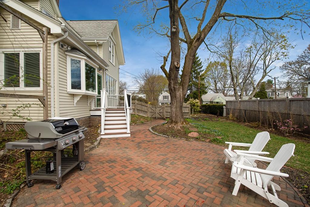 86 Pond Street Natick, MA 01760 - Photo 31 of 33 a view of backyard with seating space