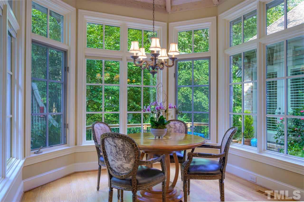 317 Homestead Drive Cary, NC 27513 - Photo 5 of 30 a view of a dining room with furniture window and outside view