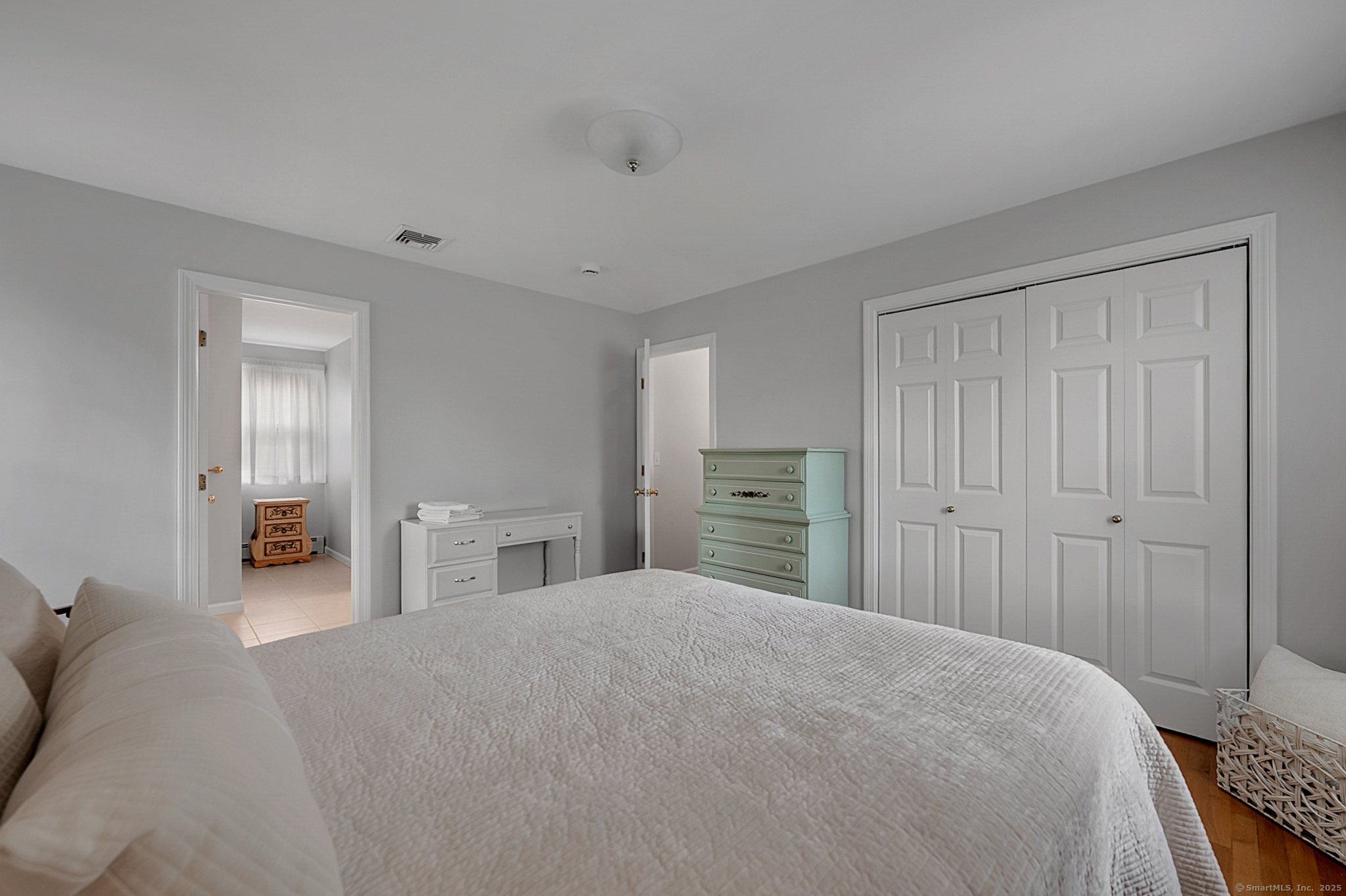 20 Cowles Road Bethlehem, CT 06751 - Photo 30 of 36 a bedroom with a bed and a lamp