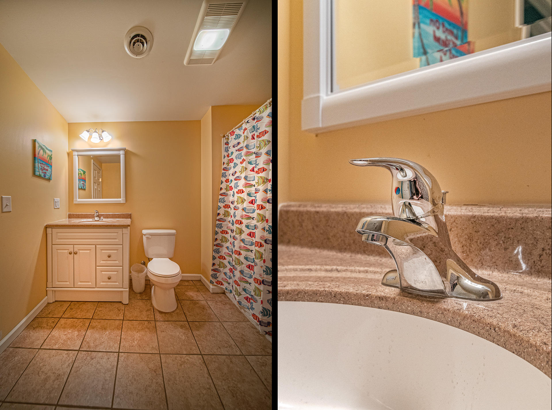 6136 Horseshoe Bend Road Goodview, VA 24095 - Photo 18 of 35 a bathroom with a sink toilet and shower