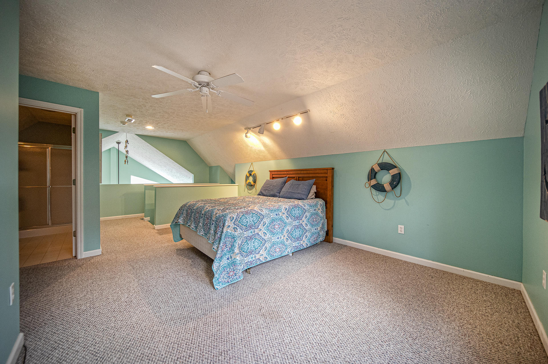6136 Horseshoe Bend Road Goodview, VA 24095 - Photo 3 of 35 a bedroom with a bed and a painting on the wall