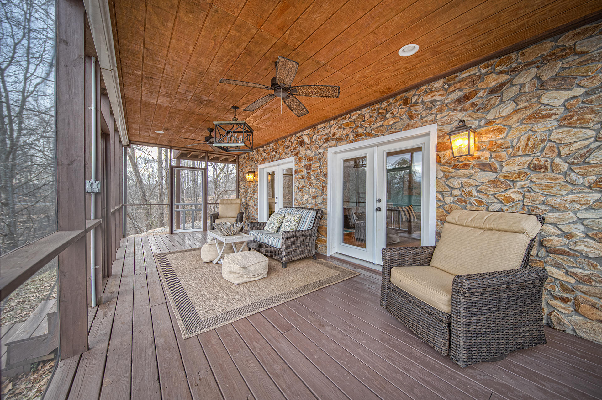 6136 Horseshoe Bend Road Goodview, VA 24095 - Photo 22 of 35 a living room with furniture and wooden floor