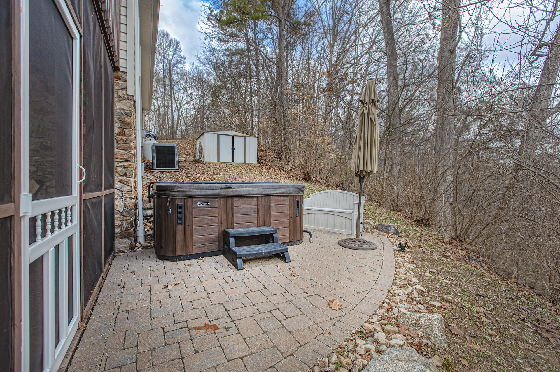 6136 Horseshoe Bend Road Goodview, VA 24095 - Photo 26 of 35 a view of roof with sitting area