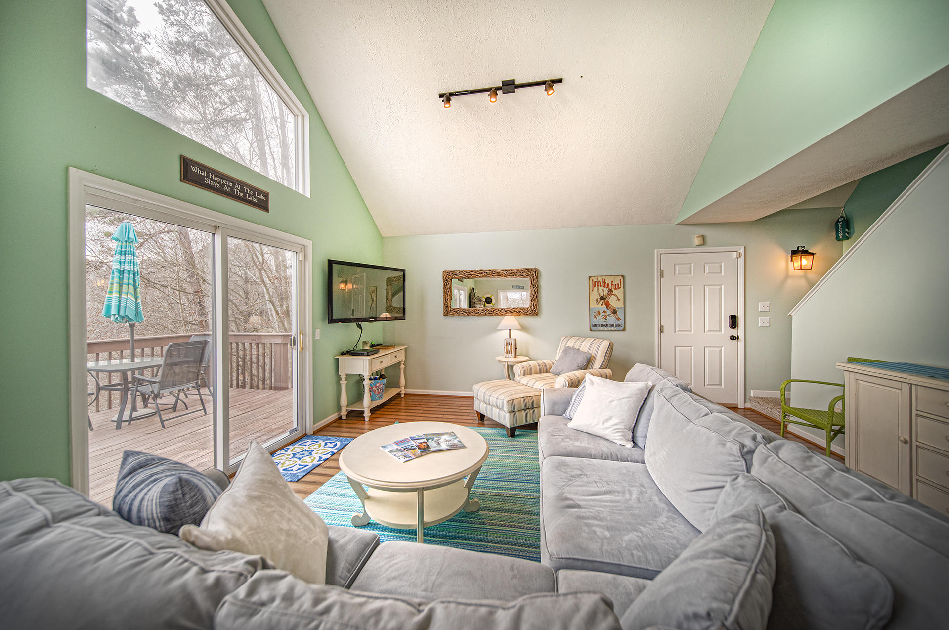 6136 Horseshoe Bend Road Goodview, VA 24095 - Photo 4 of 35 a living room with furniture and a table