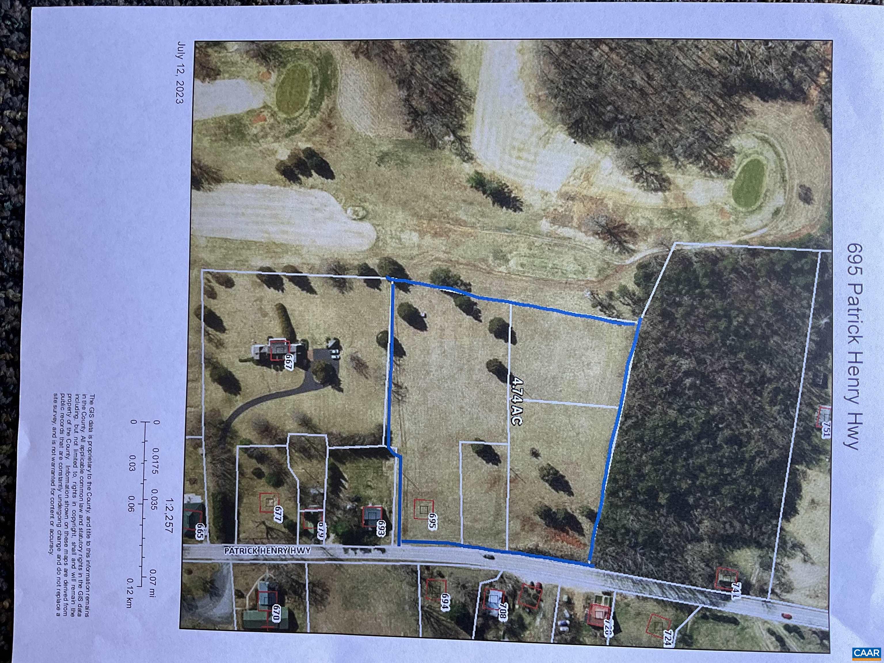 695 Patrick Henry Highway Amherst, VA 24521 - Photo 16 of 16 view of a fireplace