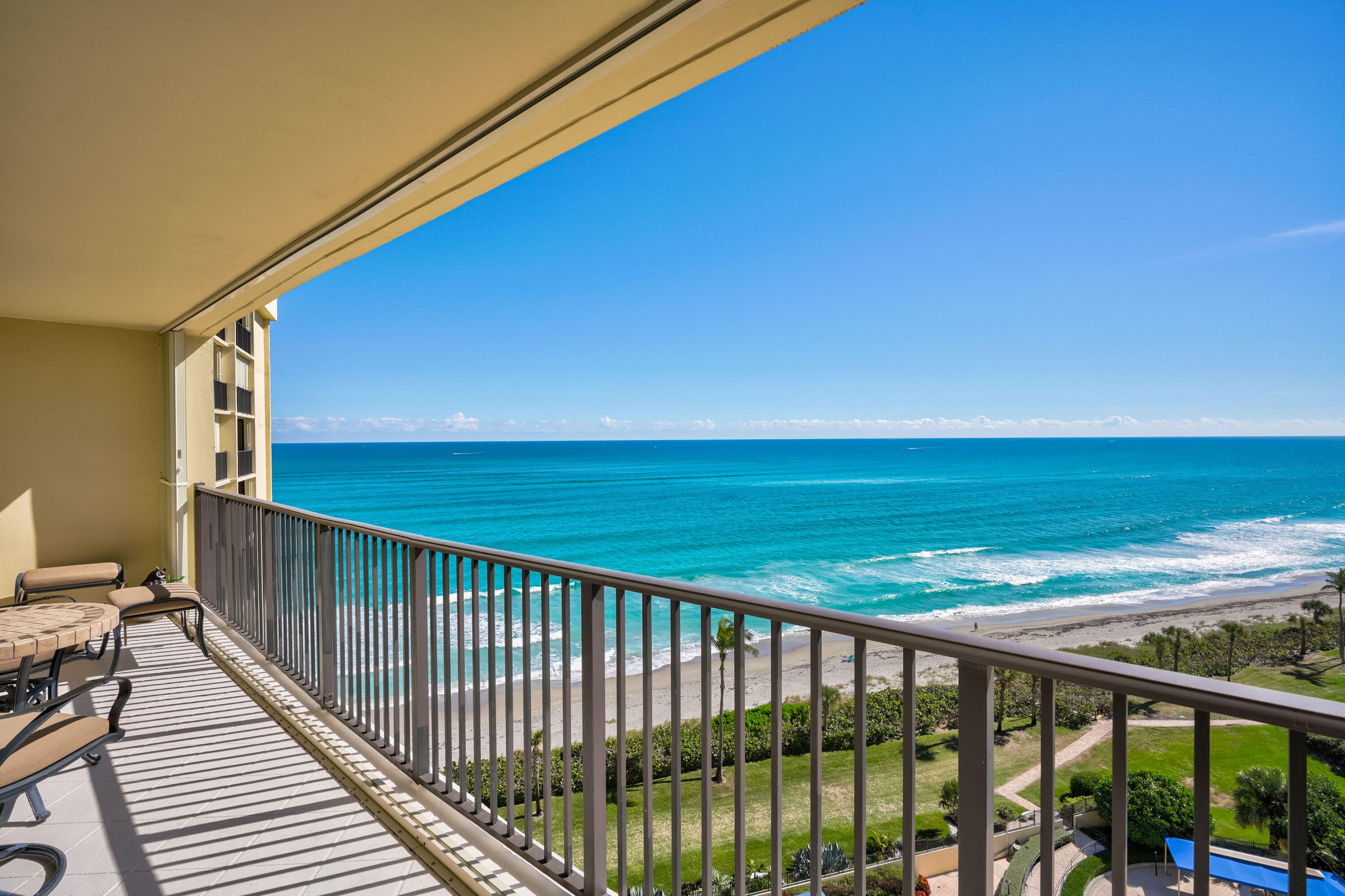 200 Ocean Trail Way, Unit 1107 Jupiter, FL 33477 - Photo 16 of 29 a view of ocean from a balcony