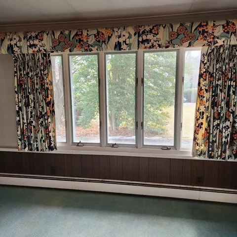 a view of a window and outdoor space