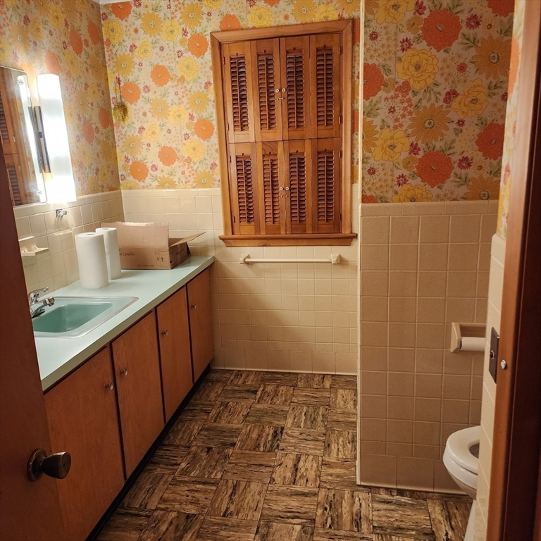 183 Lebanon Hill Road Southbridge, MA 01550 - Photo 30 of 40 a bathroom with a granite countertop sink toilet and shower