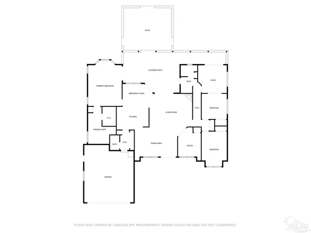 a picture of floor plan