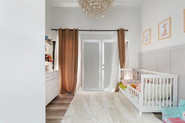 a view of an entryway door