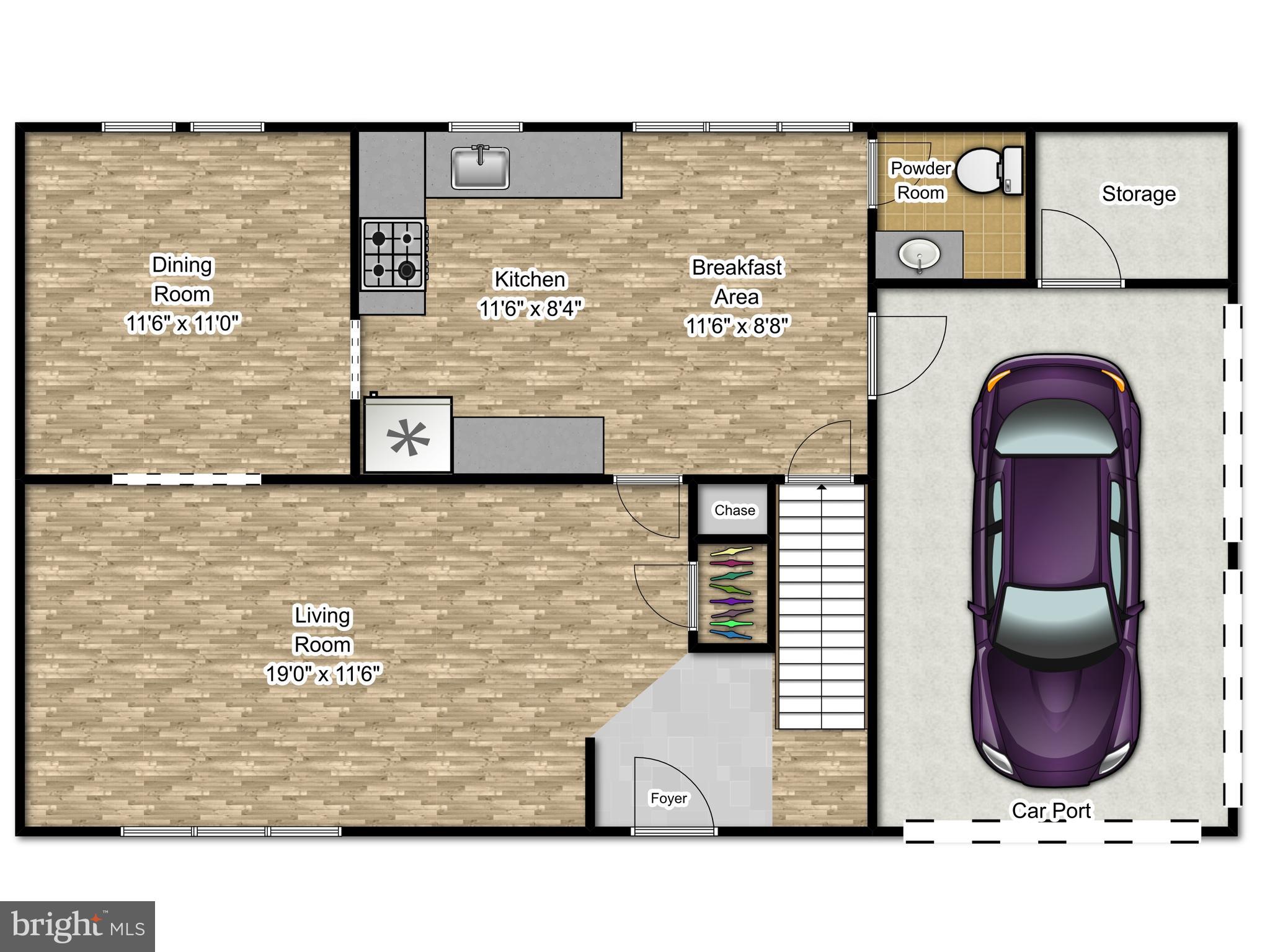 1st floor layout