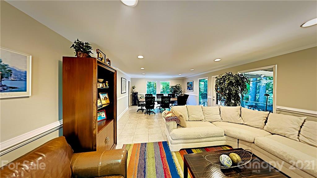 12 Duckhook Circle Lake Wylie, SC 29710 - Photo 10 of 30 a living room with furniture and a flat screen tv