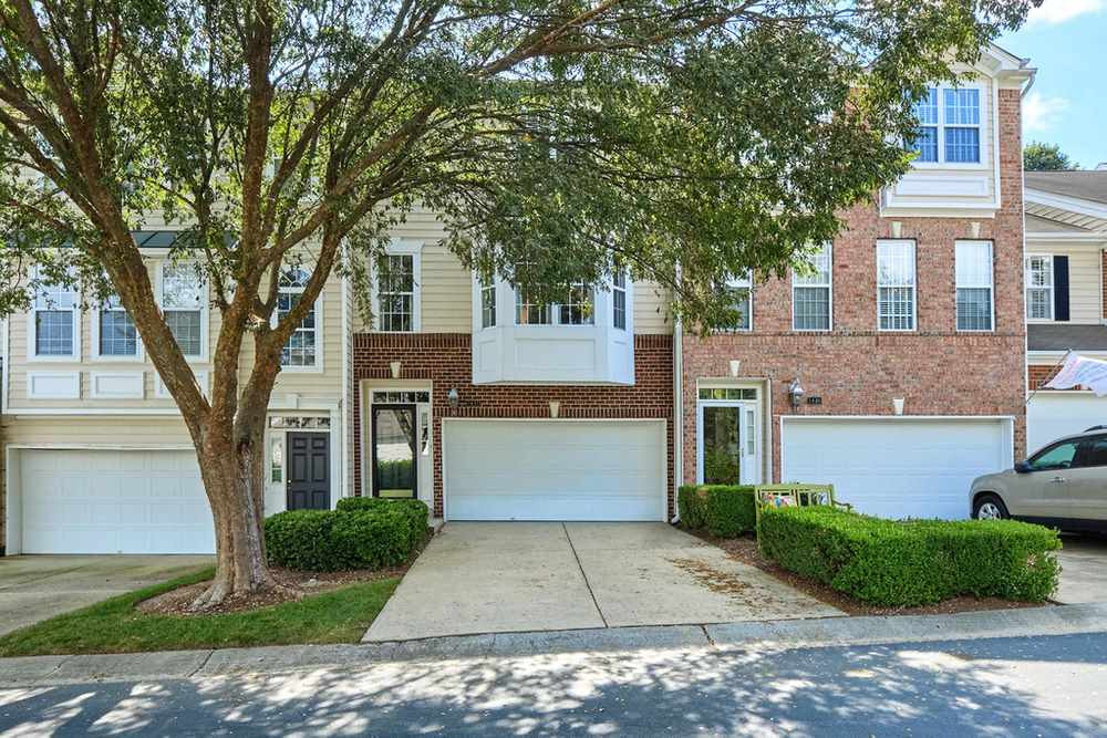 1437 Basinger Court Raleigh, NC 27612 - Photo 1 of 30 Don't miss this awesome 3 story TWNHM in fabulous Alexandria Square. Right off Lynn Rd close to I440, I540, Crabtree, Lynn Rd and Shelley Lakes. Facade/Exterior Front
