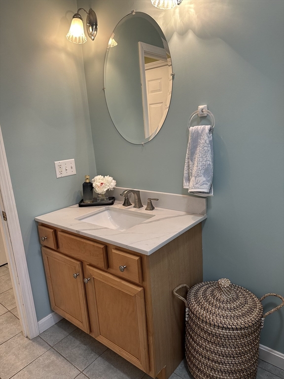 109 Haskell Ridge Road Rochester, MA 02770 - Photo 16 of 33 a bathroom with a sink and a mirror