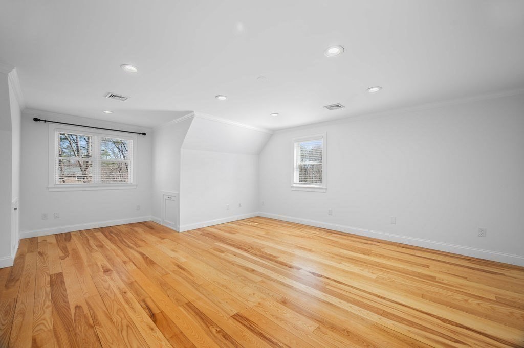 1 Learned Lane Salisbury, MA 01952 - Photo 30 of 41 a view of empty room with wooden floor and fan