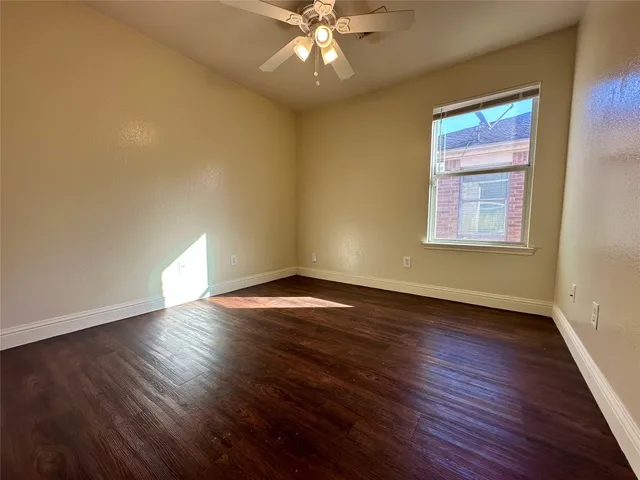 a view of an outdoor space and a yard