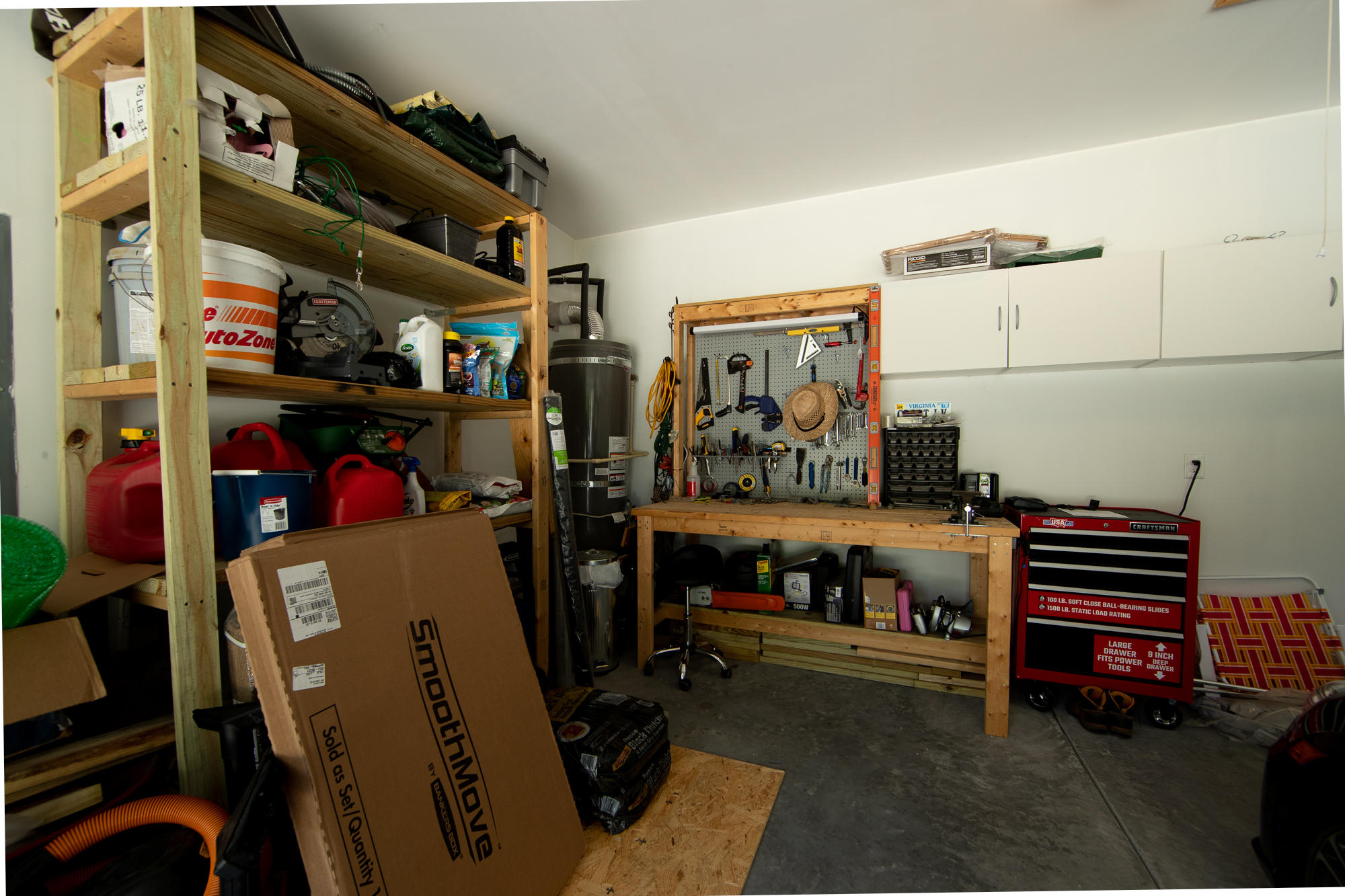 1547 Chastain Road Johns Island, SC 29455 - Photo 33 of 41 garage with shelves