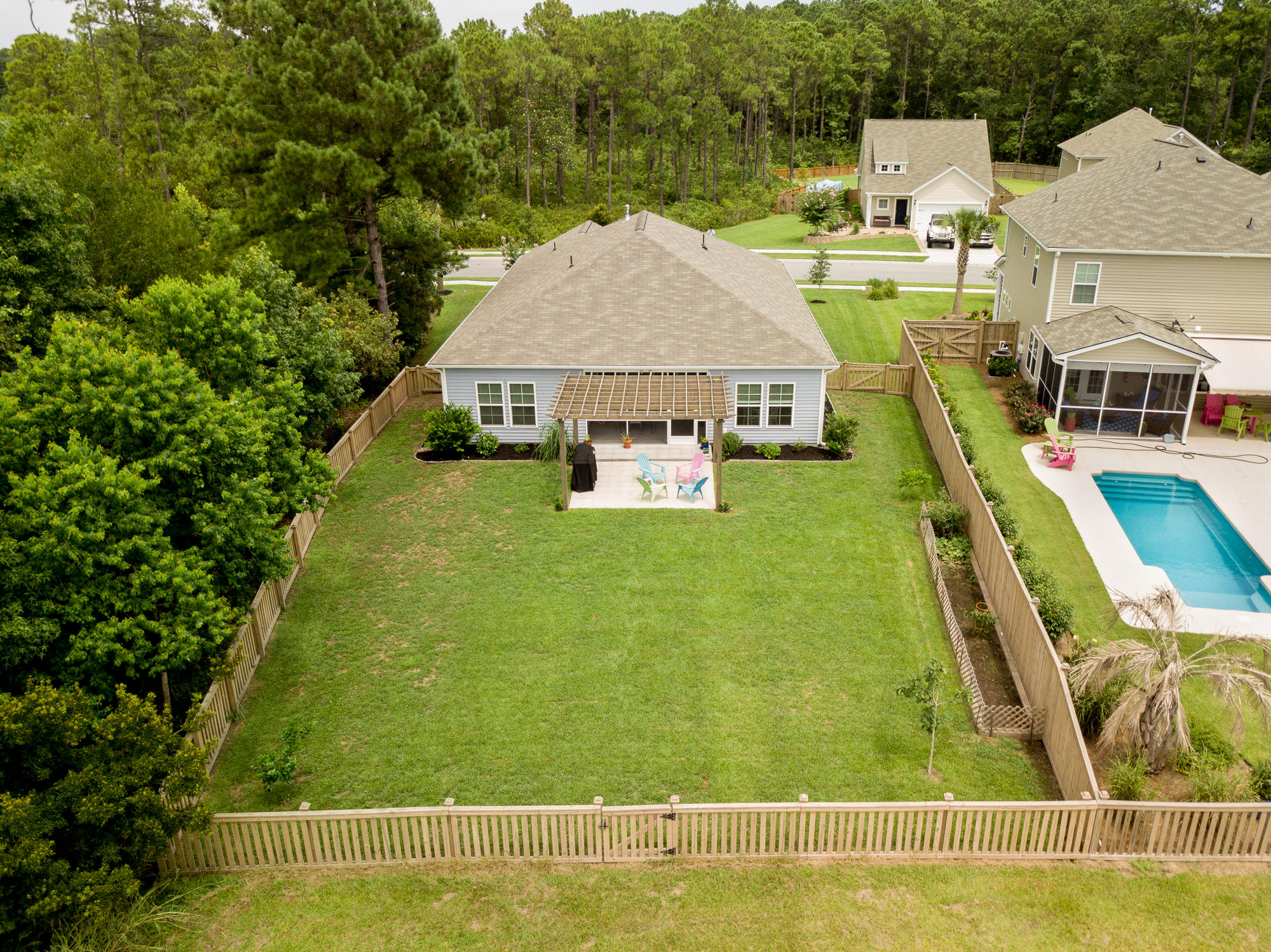 1547 Chastain Road Johns Island, SC 29455 - Photo 35 of 41 Private back yard