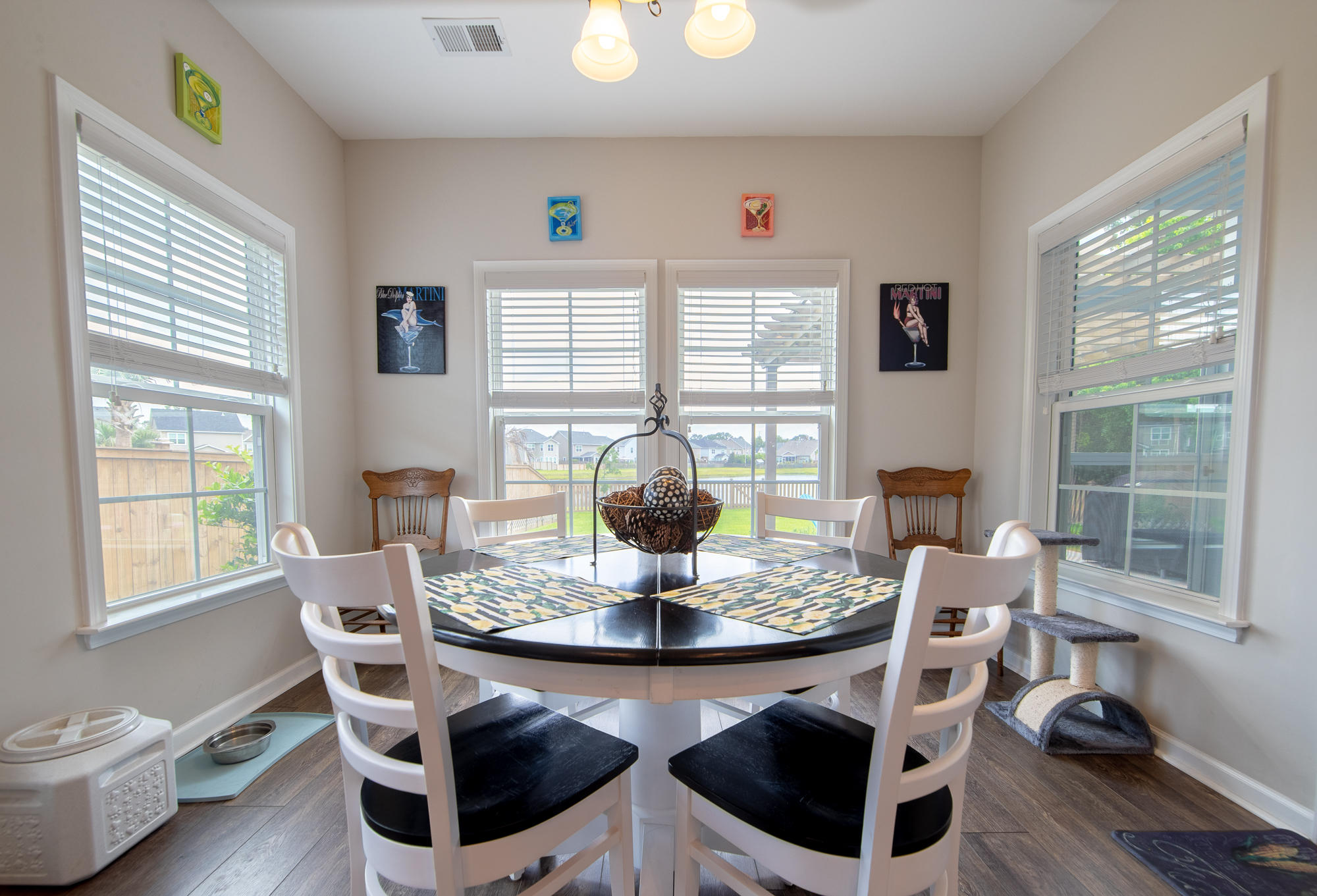 1547 Chastain Road Johns Island, SC 29455 - Photo 8 of 41 eat in Kitchen area with views of lake