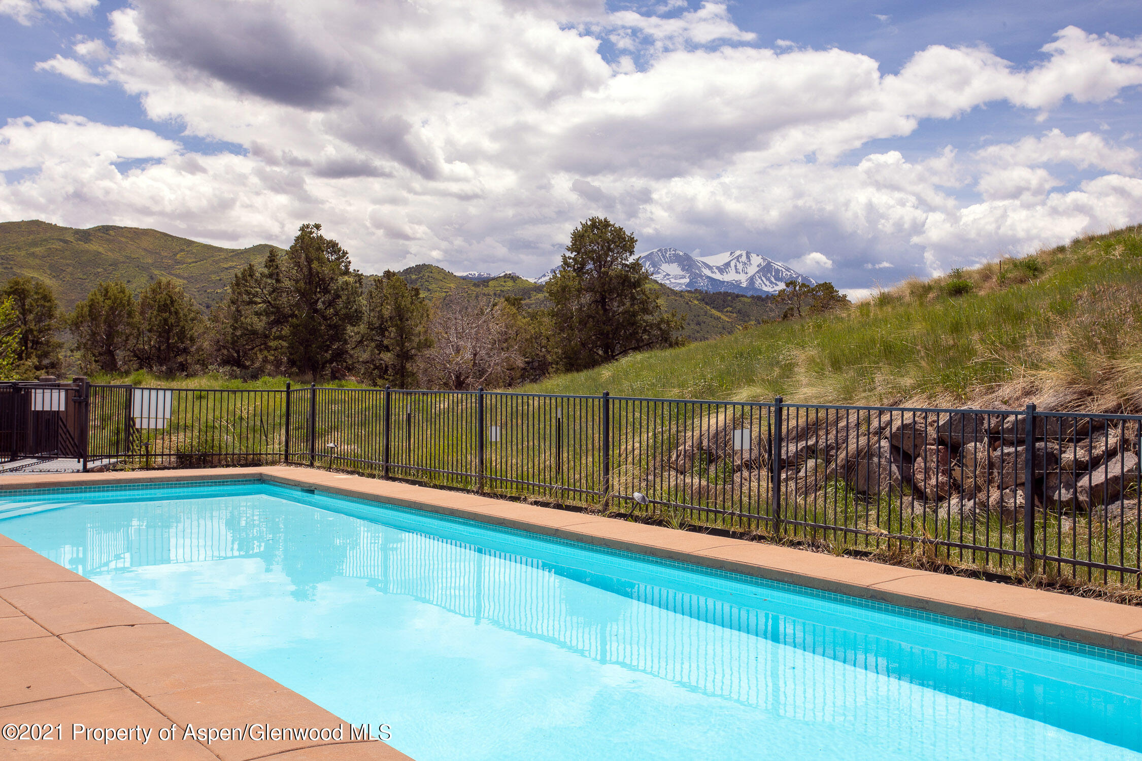 508 Wild Spring Lane Basalt, CO 81621 - Photo 18 of 22 View from Pool