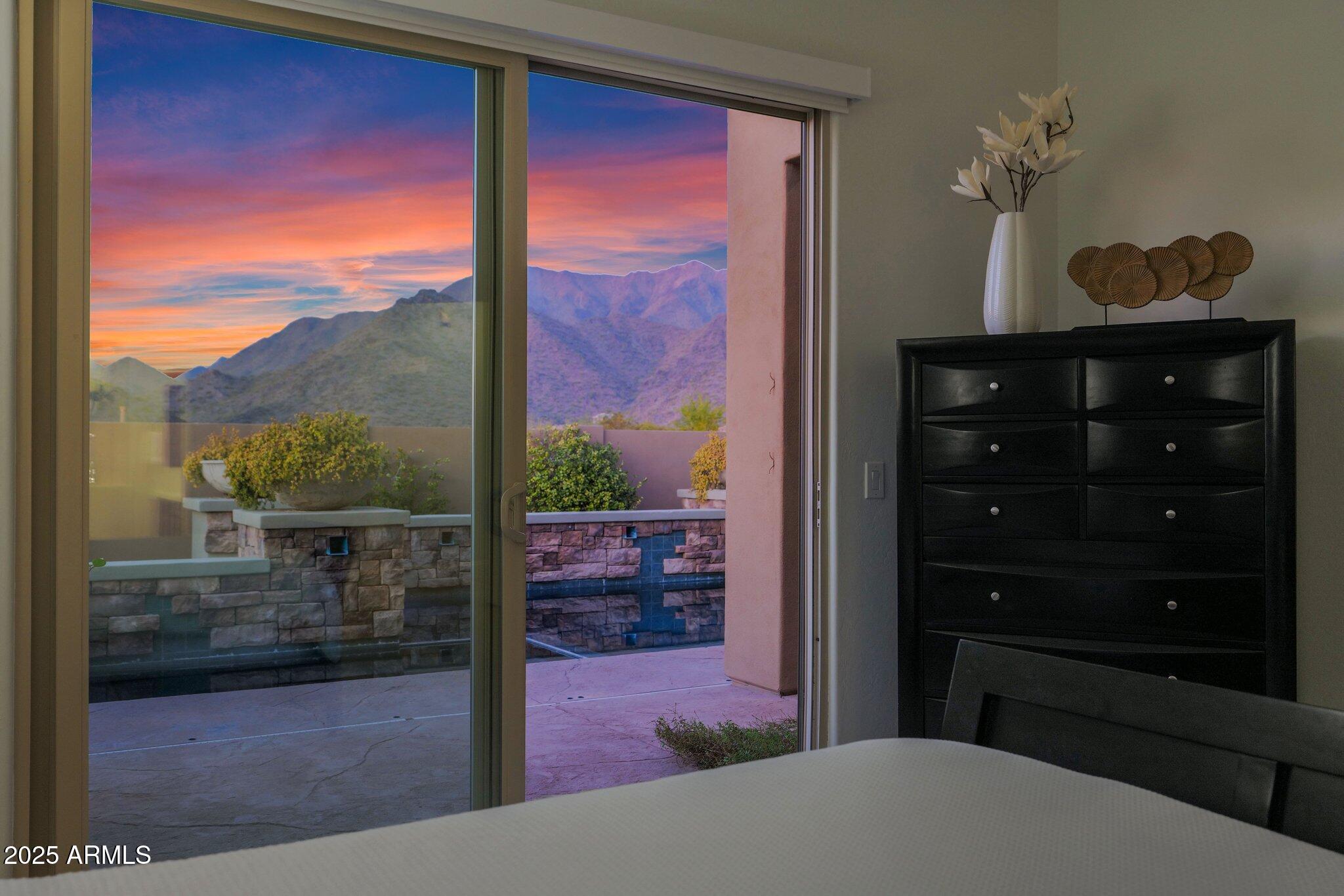 11348 East Greenway Road Scottsdale, AZ 85255 - Photo 17 of 36 Sunset views from primary suite