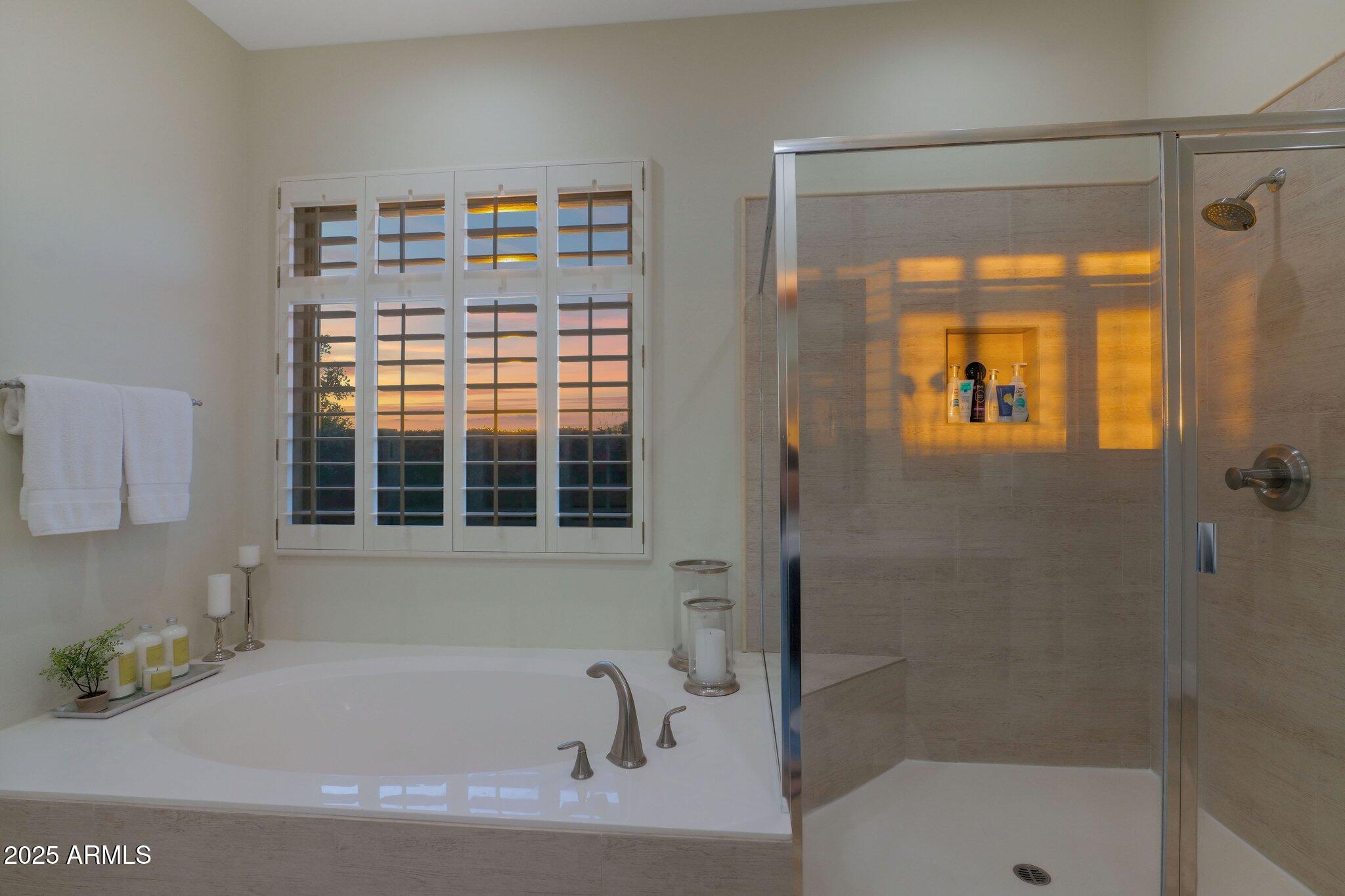 11348 East Greenway Road Scottsdale, AZ 85255 - Photo 20 of 36 Separate shower and tub