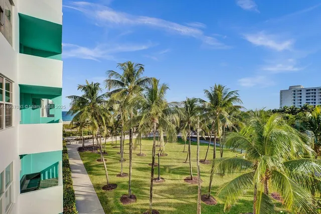 a view of park space