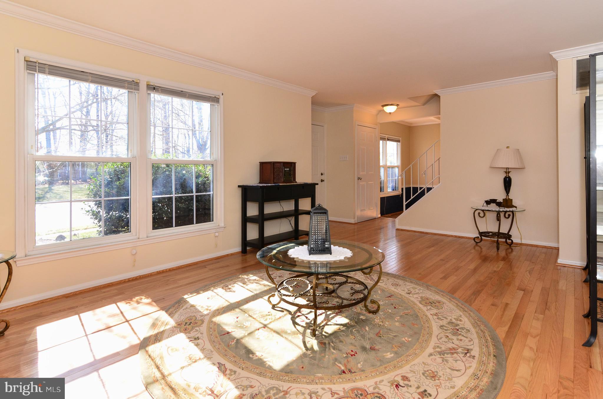 3008 Seminole Road Woodbridge, VA 22192 - Photo 11 of 30 Living room with beautiful hardwood floors
