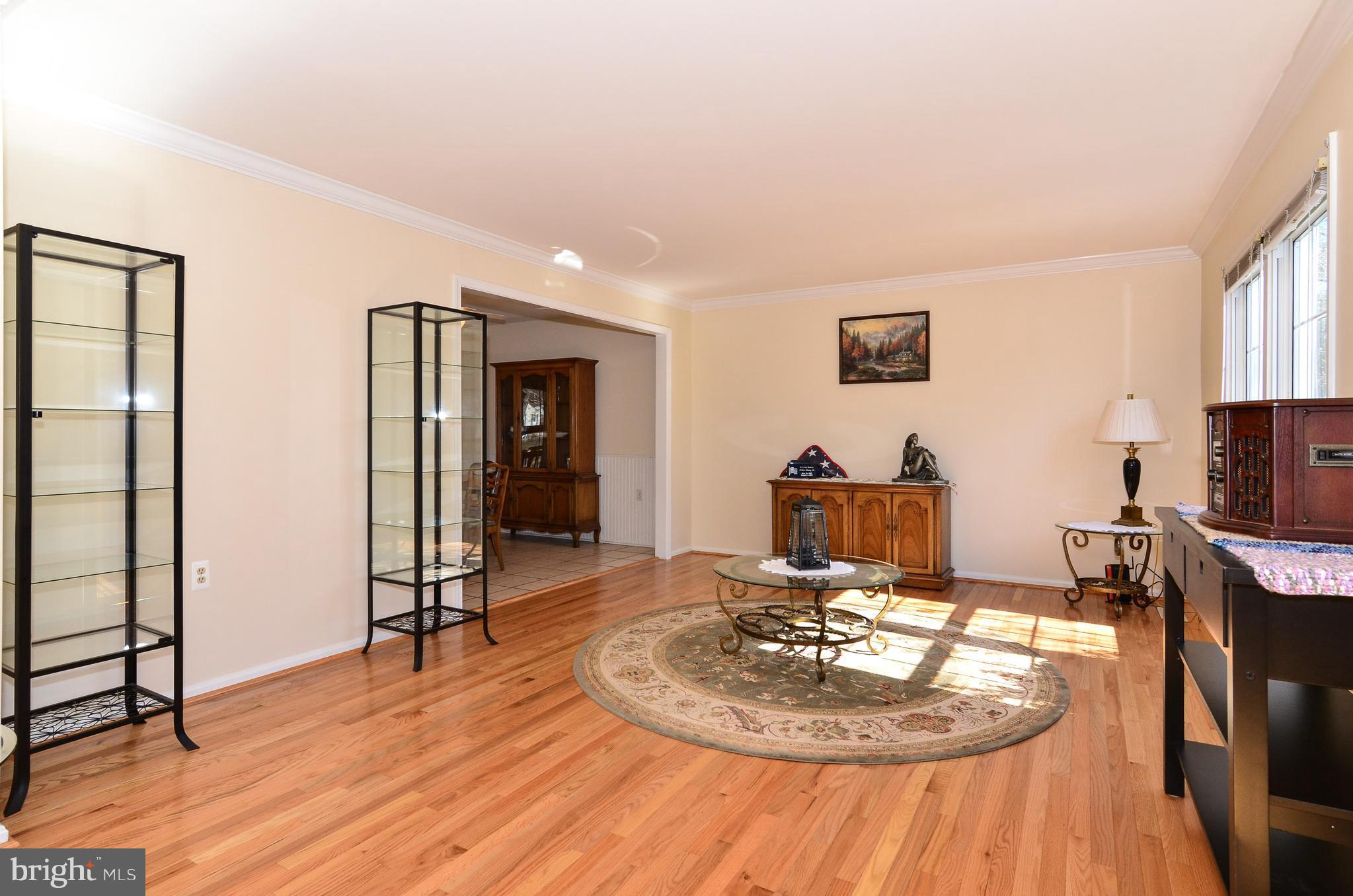 3008 Seminole Road Woodbridge, VA 22192 - Photo 10 of 30 Living room with beautiful hardwood floors