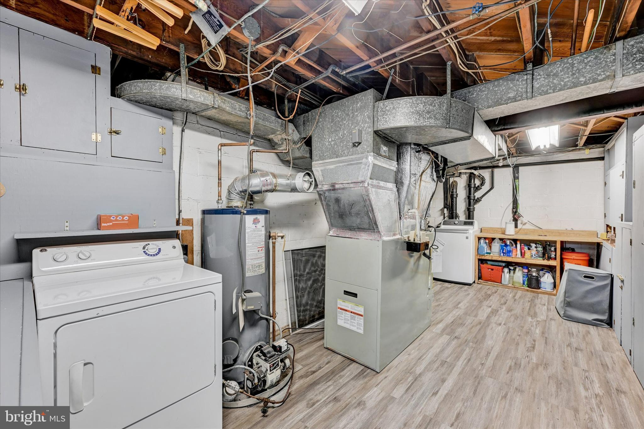 6708 Selkirk Road Baltimore, MD 21239 - Photo 25 of 30 a utility room with dryer and washer