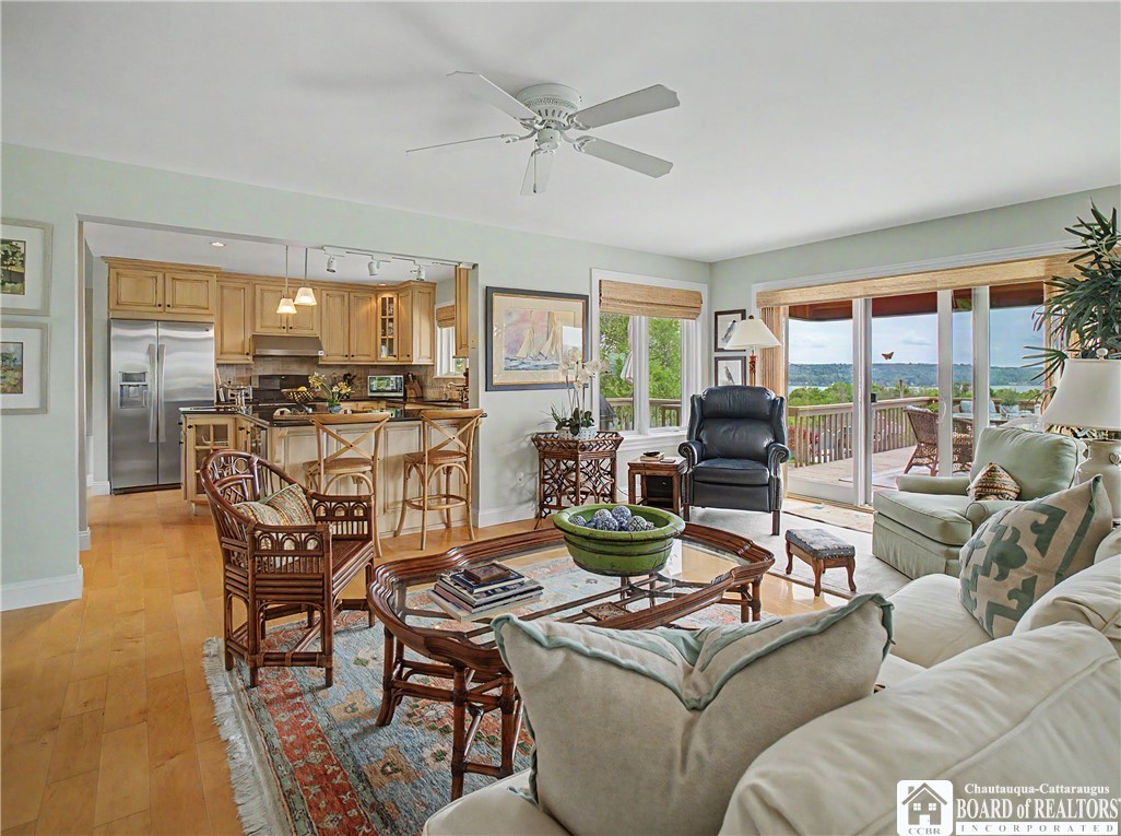 4128 Alm Road Ellery, NY 14712 - Photo 20 of 44 View from living room to the kitchen