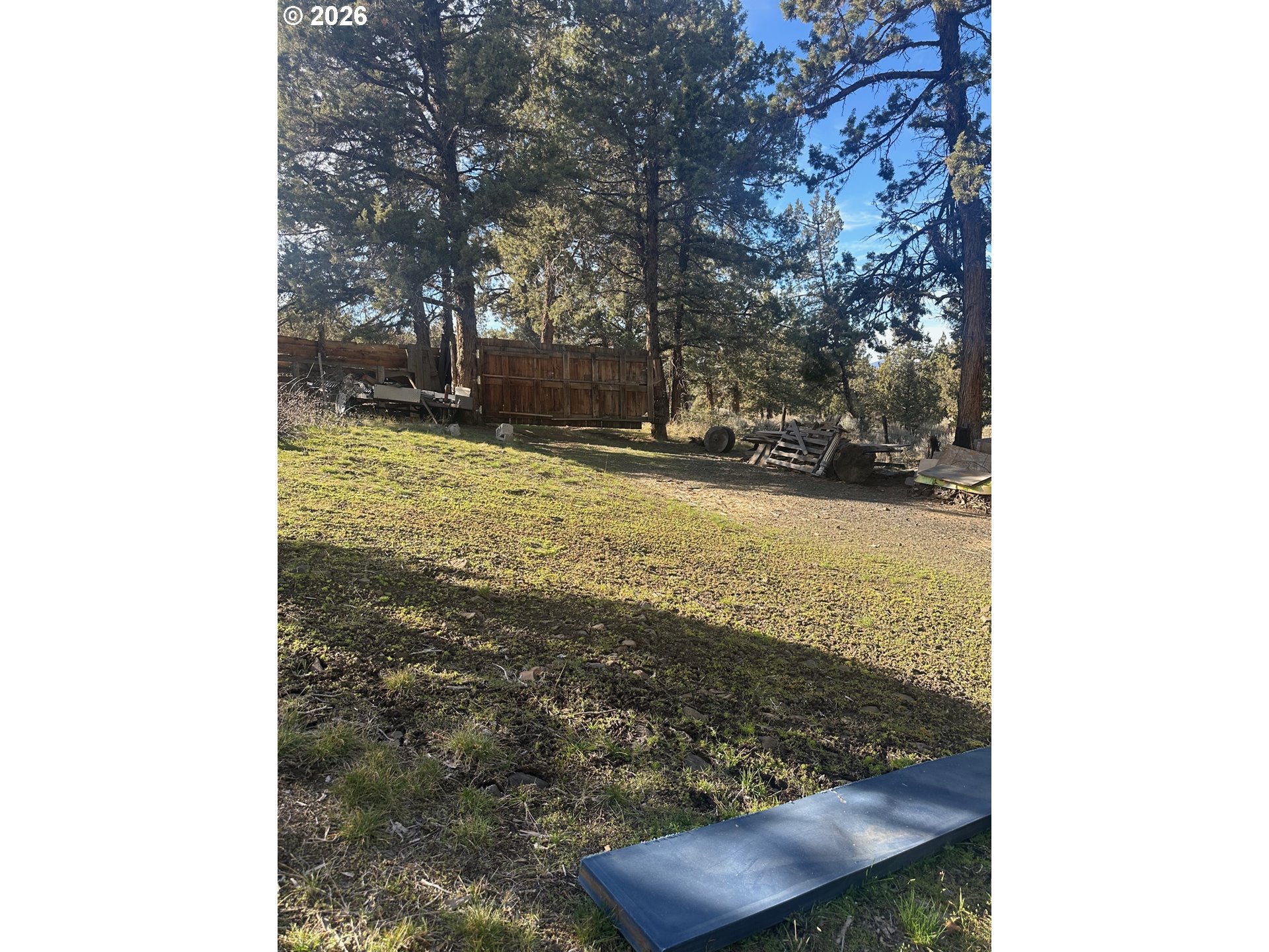 6792 Southeast Juniper Canyon Road Prineville, OR 97754 - Photo 38 of 44 a view of a room with floor to ceiling window and tree