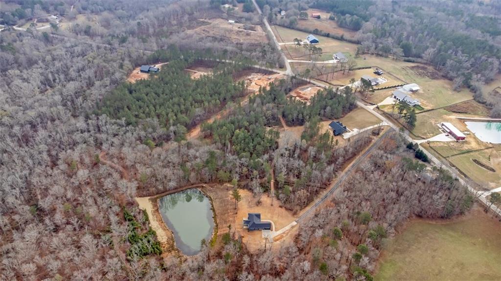 1416 Morgan Road Bremen, GA 30110 - Photo 5 of 5 a aerial view of a house with a yard and trees