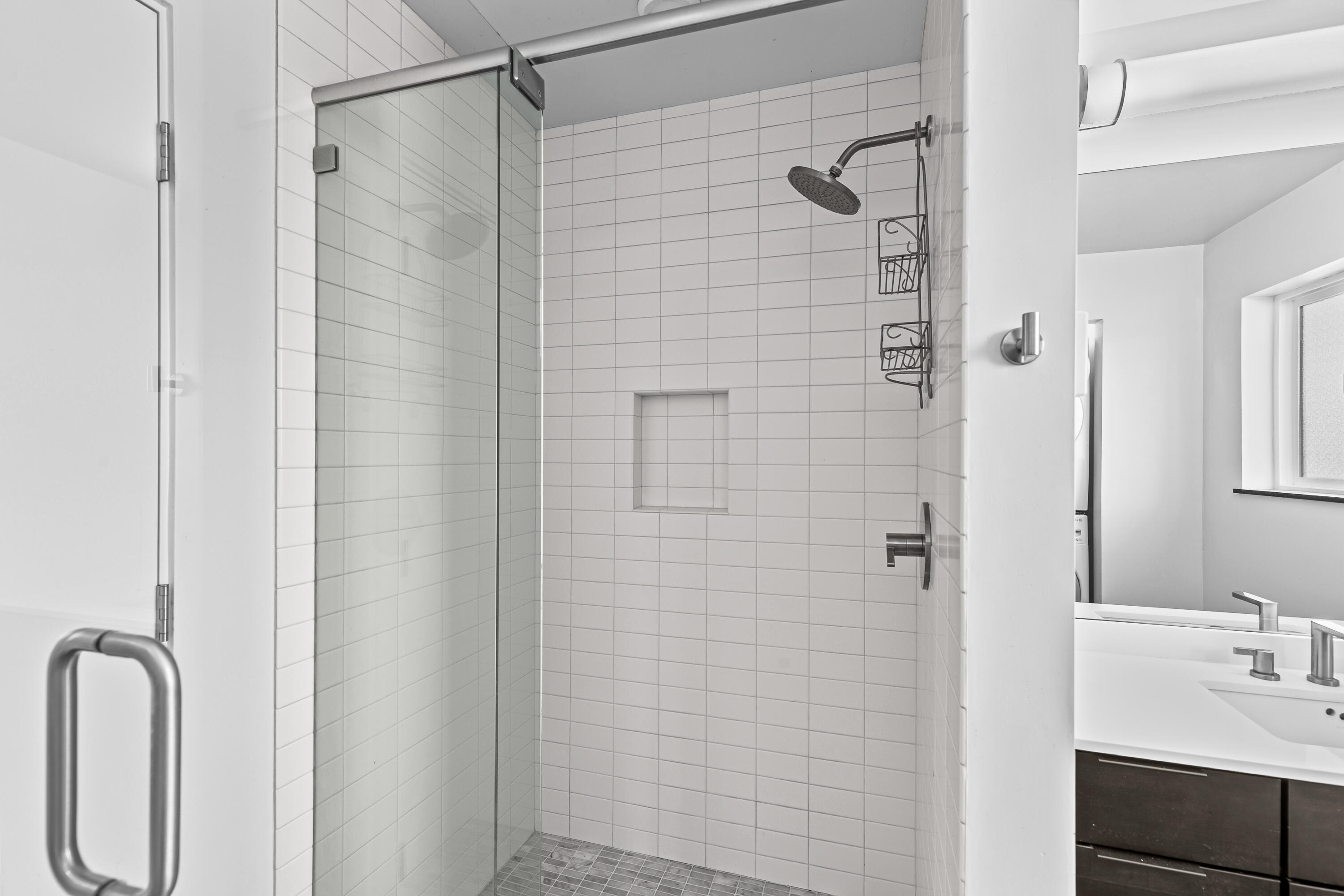 593 Crowson Road Ashland, OR 97520 - Photo 21 of 36 a bathroom with a shower and a sink