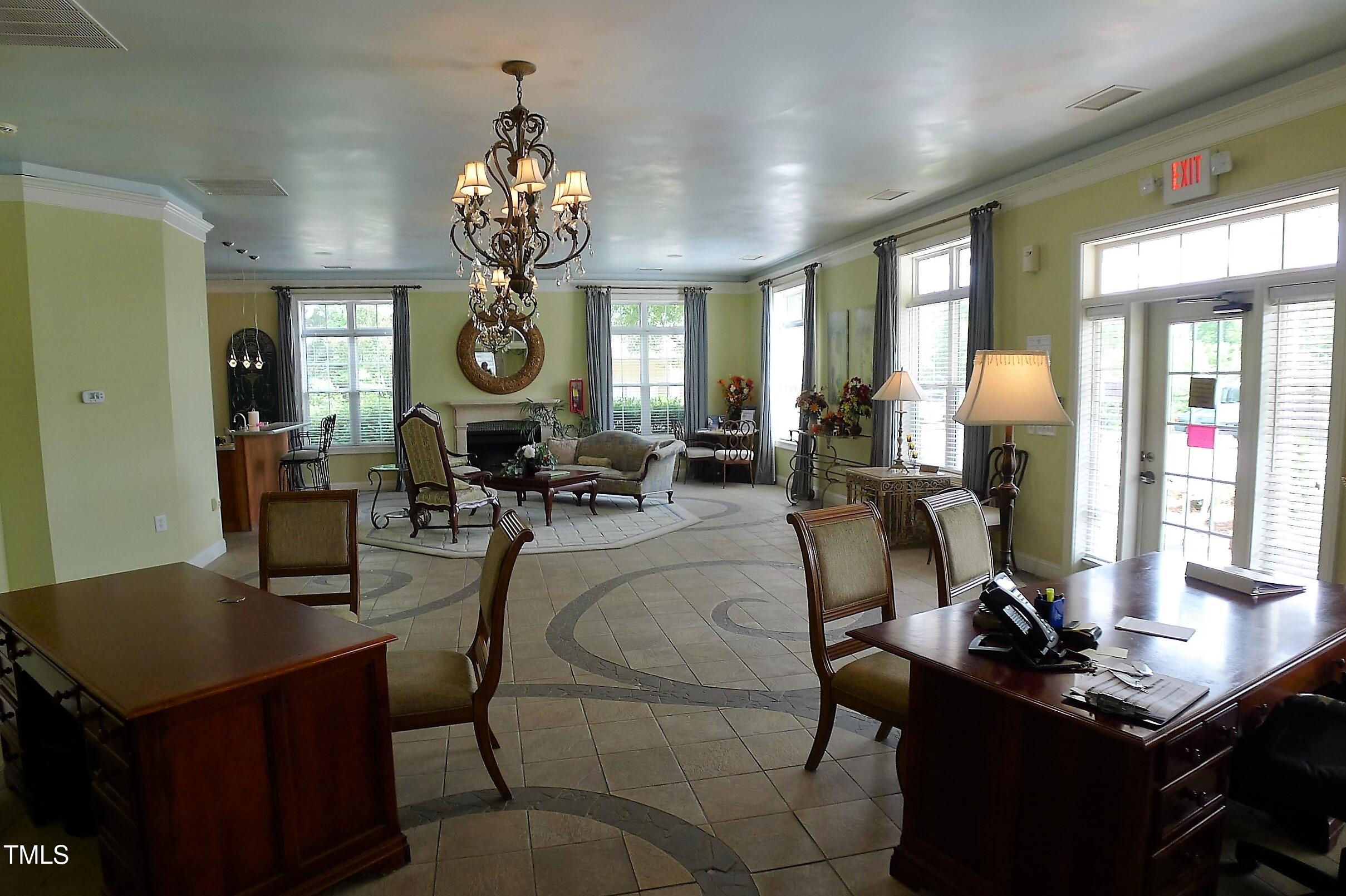 2530 Friedland Place, Unit 104 Raleigh, NC 27617 - Photo 35 of 38 Clubhouse interior