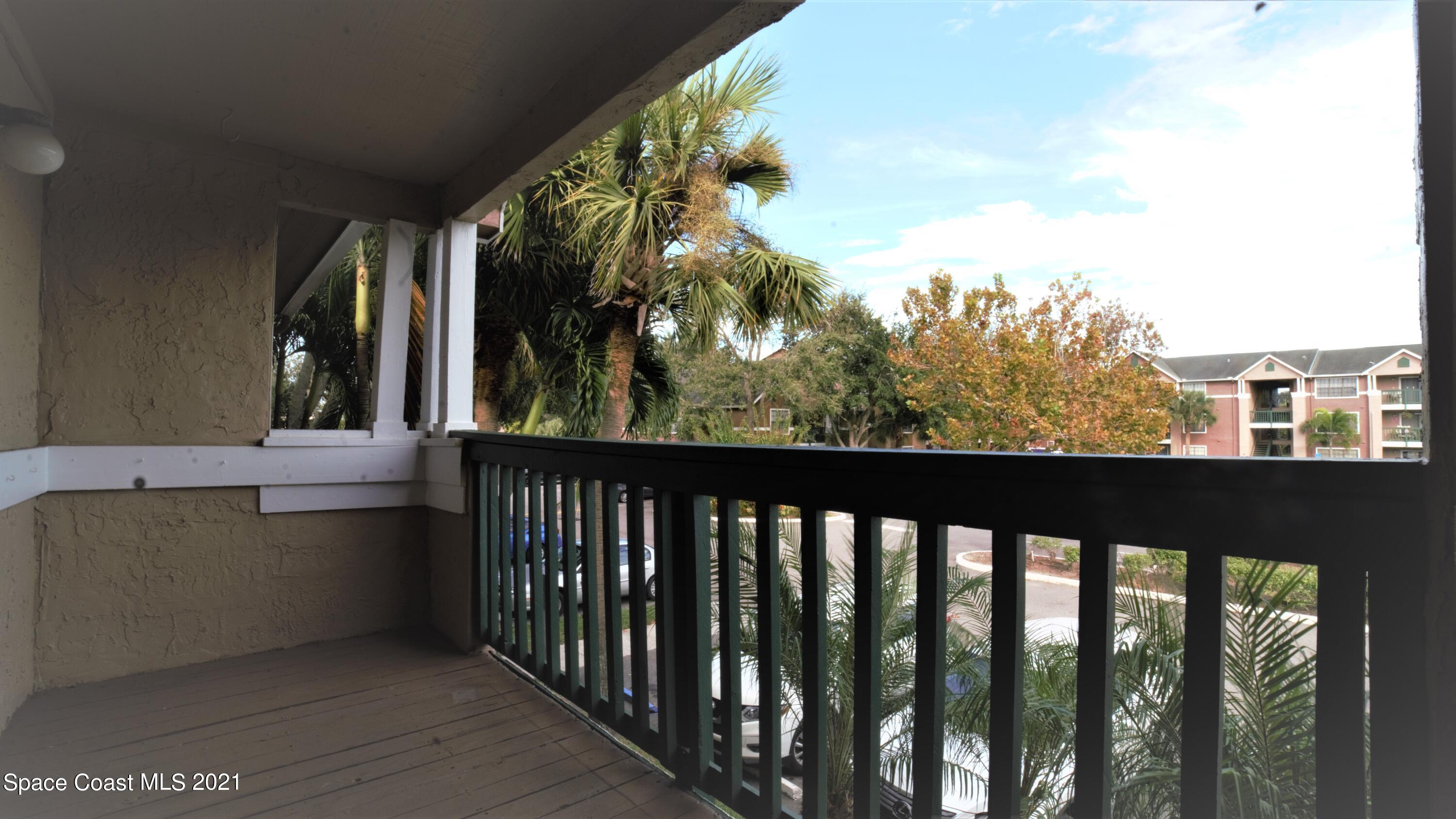 7667 North Wickham Road, Unit 1309 Melbourne, FL 32940 - Photo 9 of 18 a view of balcony