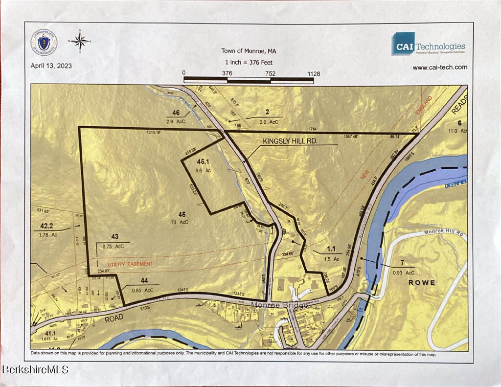 0 River Road Monroe, MA 01350 - Photo 1 of 6 Parcel Map