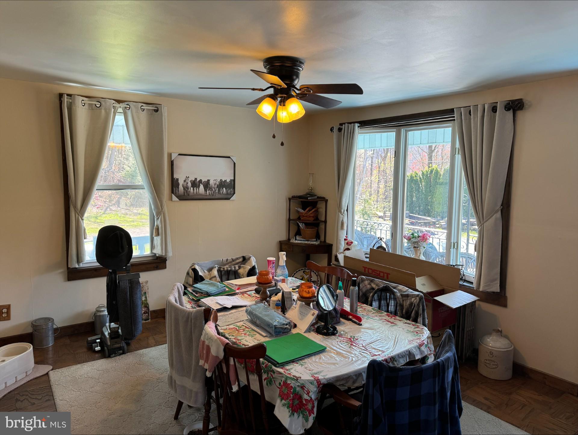 690 High Road Ashland, PA 17921 - Photo 6 of 35 a view of a dining room with furniture window and wooden floor