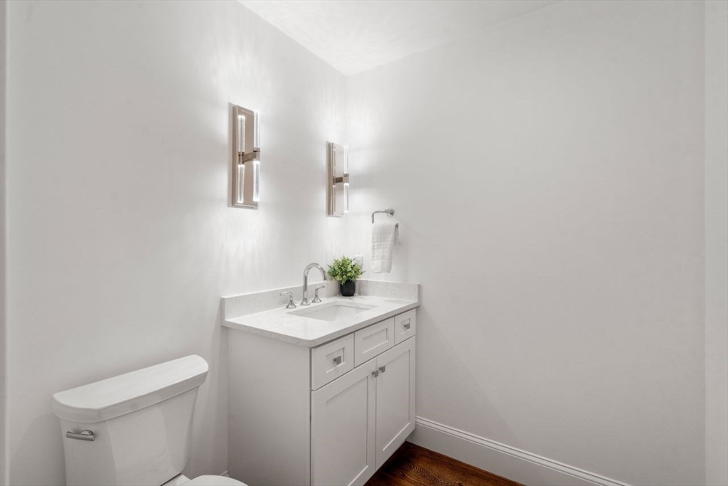 201 Lowell Road Wellesley, MA 02481 - Photo 16 of 42 a view of bathroom with a sink and a toilet