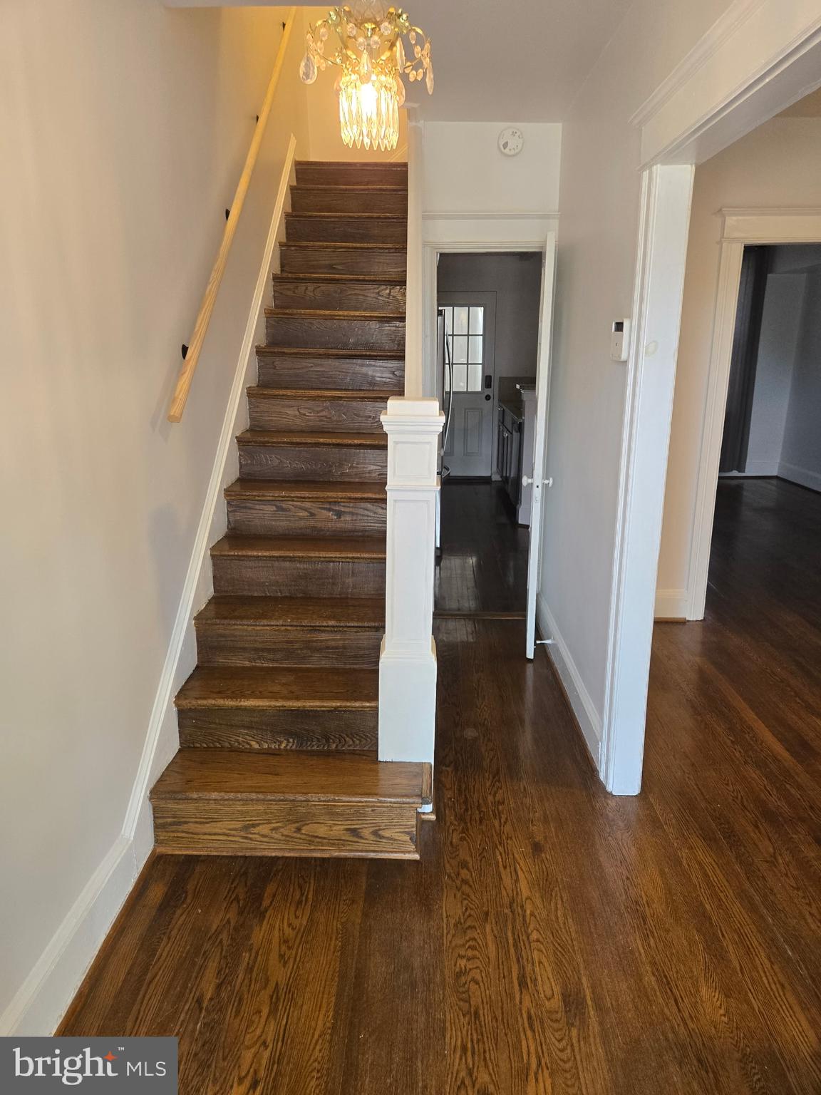 1278 Neal Street Northeast Washington, DC 20002 - Photo 8 of 22 a view of entryway with wooden floor