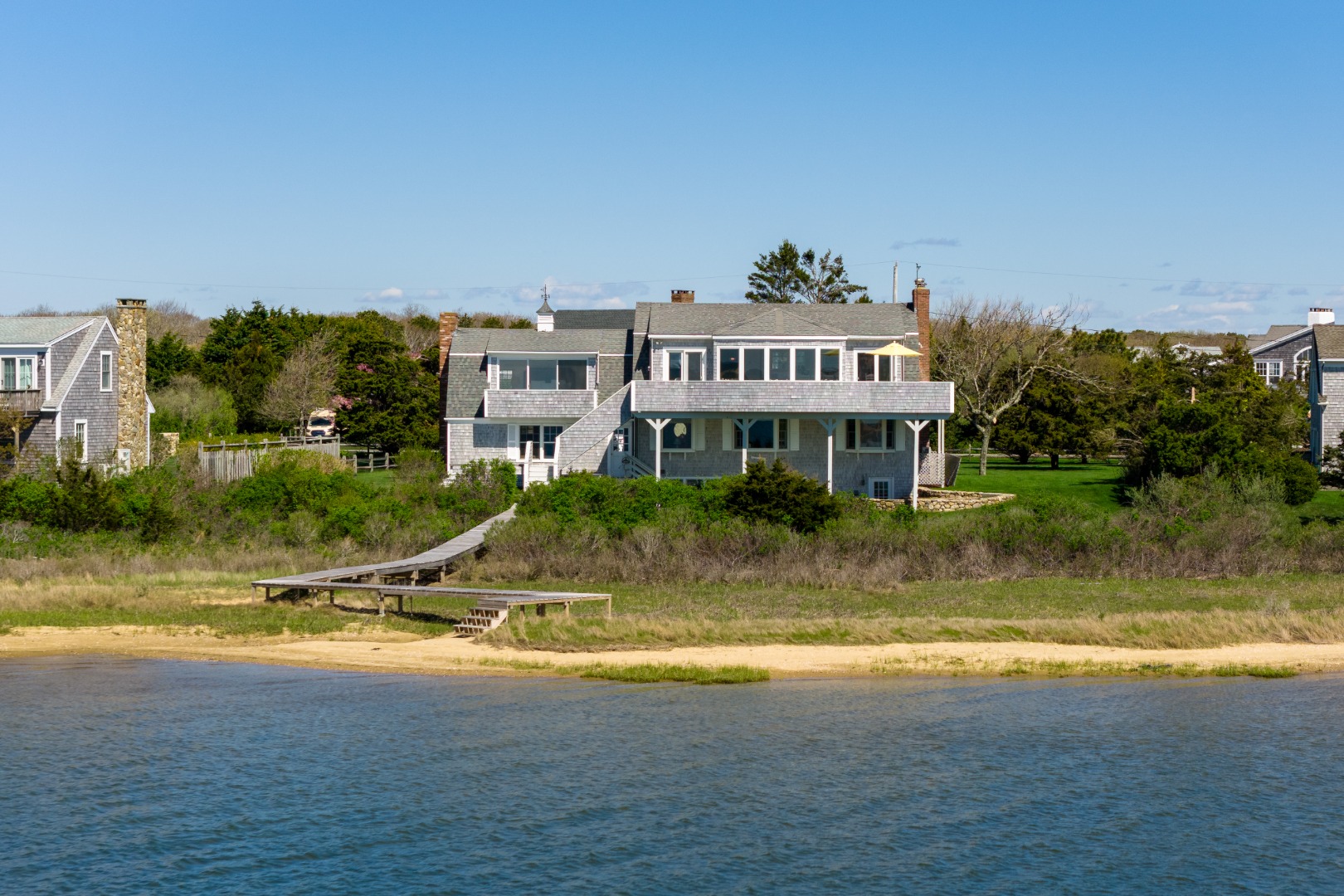 Exterior view looking onto Katama Bay