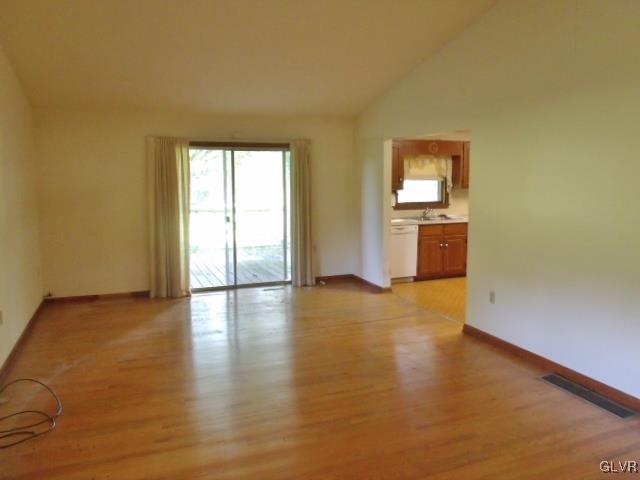 899 Engler Road Nazareth, PA 18064 - Photo 5 of 16 a view of empty room with wooden floor and fan