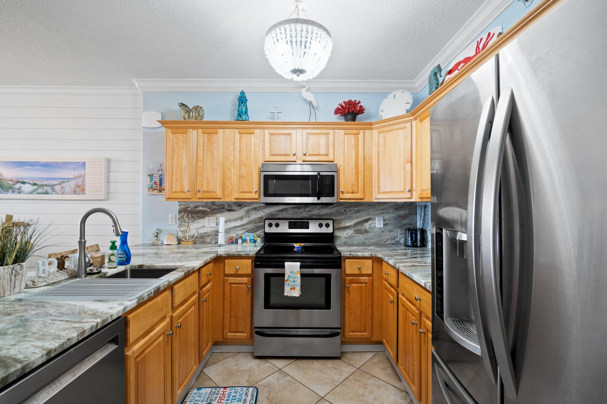 17643 Front Beach Road, Unit 1905 Panama City Beach, FL 32413 - Photo 12 of 50 Stainless appliances